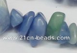 CCH295 34 inches 8*12mm dyed gemstone chips beads wholesale