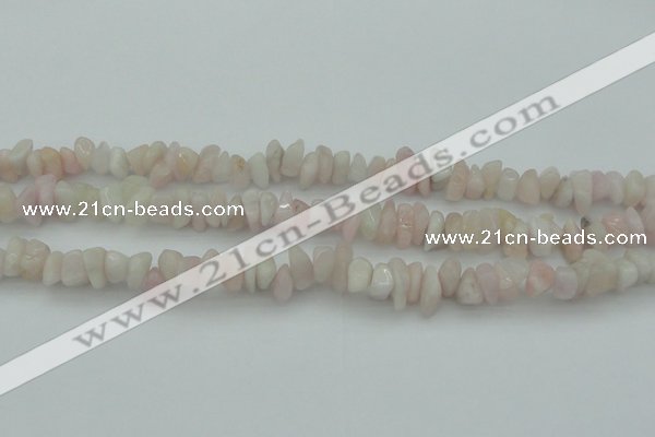 CCH657 15.5 inches 8*12mm - 10*14mm morganite gemstone chips beads