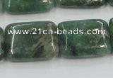 CCJ01 15.5 inches 18*25mm rectangle natural African jade beads wholesale