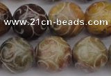 CCJ215 15.5 inches 14mm round China jade beads wholesale