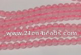 CCN04 15.5 inches 4mm round candy jade beads wholesale
