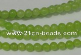 CCN11 15.5 inches 4mm round candy jade beads wholesale