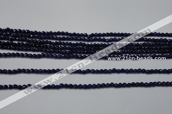 CCN1311 15.5 inches 3mm faceted round candy jade beads wholesale