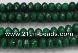 CCN1596 15.5 inches 5*8mm faceted rondelle candy jade beads