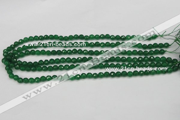 CCN1970 15 inches 4mm faceted round candy jade beads wholesale