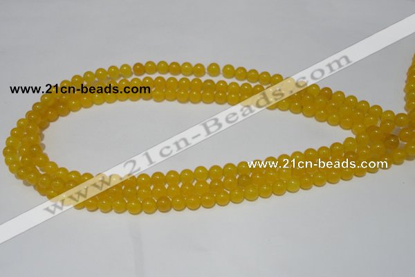 CCN25 15.5 inches 6mm round candy jade beads wholesale