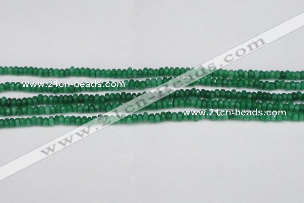 CCN4109 15.5 inches 2*4mm faceted rondelle candy jade beads