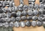 CCN5916 15 inches 15mm flat round candy jade beads Wholesale