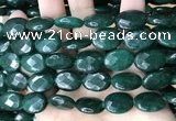 CCN5976 15 inches 13*18mm faceted oval candy jade beads