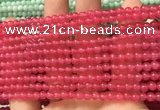 CCN6007 15.5 inches 4mm round candy jade beads Wholesale