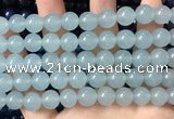 CCN6128 15.5 inches 12mm round candy jade beads Wholesale