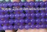 CCN6160 15.5 inches 12mm round candy jade beads Wholesale
