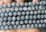 CCN6357 6mm, 8mm, 10mm, 12mm & 14mm faceted round candy jade beads