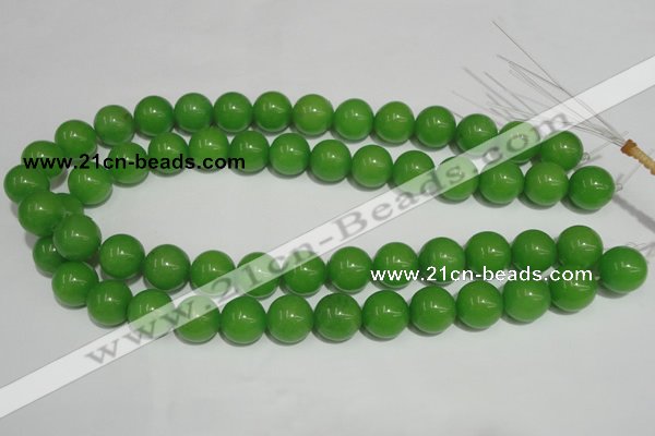 CCN76 15.5 inches 14mm round candy jade beads wholesale