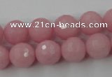CCN803 15.5 inches 10mm faceted round candy jade beads wholesale