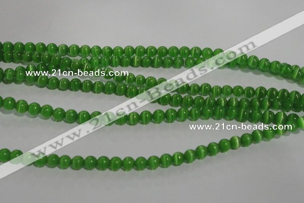CCT1226 15 inches 4mm round cats eye beads wholesale