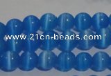 CCT1229 15 inches 4mm round cats eye beads wholesale