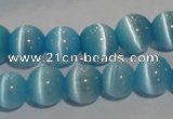 CCT1287 15 inches 5mm round cats eye beads wholesale