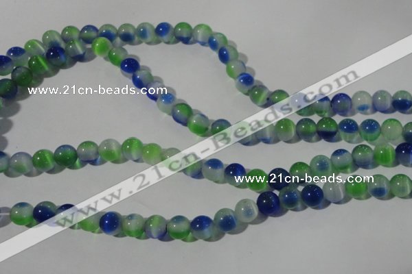 CCT1341 15 inches 6mm round cats eye beads wholesale