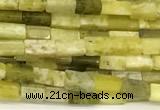 CCU1108 15 inches 2*4mm cuboid jade beads