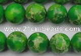 CDE2224 15.5 inches 12mm round dyed sea sediment jasper beads