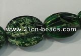 CDI967 10*15mm - 24*33mm star fruit shaped dyed imperial jasper beads