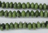 CDJ103 15.5 inches 5*8mm rondelle Canadian jade beads wholesale