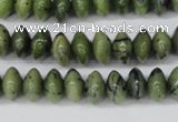 CDJ104 15.5 inches 6*10mm rondelle Canadian jade beads wholesale