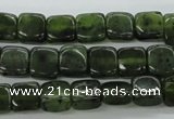 CDJ148 15.5 inches 6*6mm square Canadian jade beads wholesale