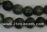 CDJ20 15.5 inches 12mm pumpkin Canadian jade beads wholesale