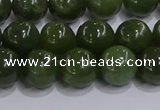 CDJ273 15.5 inches 10mm round Canadian jade beads wholesale