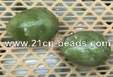 CDN339 35*50mm egg-shaped olivine decorations wholesale