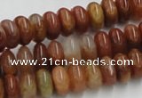 CDQ17 15.5 inches 3*6mm rondelle natural red quartz beads wholesale