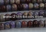 CDS276 15 inches 3*5mm rondelle dyed serpentine jasper beads