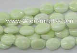CEJ151 15.5 inches 8*10mm oval Australia lemon jade beads