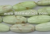 CEJ156 15.5 inches 10*28mm marquise Australia lemon jade beads