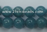 CEQ05 15.5 inches 12mm round blue sponge quartz beads wholesale