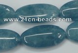 CEQ137 15.5 inches 15*30mm marquise blue sponge quartz beads