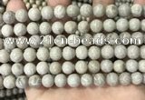 CFC331 15.5 inches 8mm round fossil coral beads wholesale