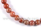 CFC34 15.5 inches 6mm round fossil coral  beads Wholesale