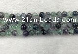 CFL1452 15.5 inches 8mm round fluorite beads wholesale