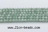 CGA914 15.5 inches 12mm faceted round green angel skin beads wholesale