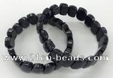 CGB3278 7.5 inches 10*15mm faceted marquise blue goldstone bracelets