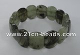CGB504 8 inches 15*20mm oval labradorite gemstone bracelet