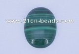CGC03 20PCS 5*7mm oval natural malachite gemstone cabochons