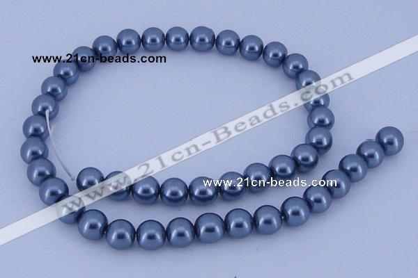 CGL239 5PCS 16 inches 18mm round dyed plastic pearl beads wholesale