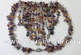CGN829 20 inches stylish mixed gemstone statement necklaces