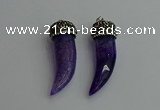 CGP332 10*45mm - 12*50mm oxhorn agate pendants wholesale