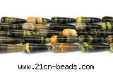 CHJ111 15 inches 10*30mm teardrop honeybee jasper beads