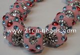 CIB106 17mm round fashion Indonesia jewelry beads wholesale
